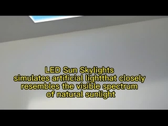 500W ประดิษฐ์ Skylight Blue Sky Sunlight แผง DIY 120X60 Multiscene แนวตั้ง