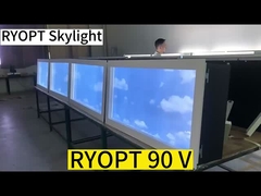 Smart Tuya 600x1200 แสงกลางวัน แสงฟ้าสีฟ้า แผ่นเพดาน LED แสงชั้นฟ้าเทียม
