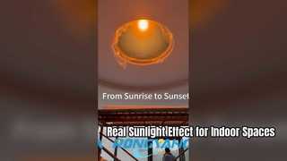 T Series Skylight – การจำลองแสงแดดอัจฉริยะพร้อมความสว่างและสีอัตโนมัติ