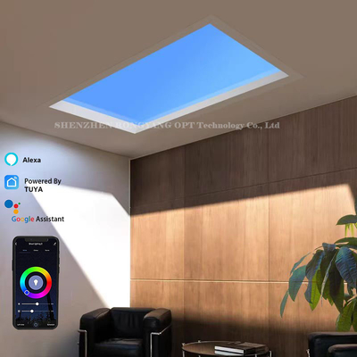 ซื้อ Tuya WiFi BT Control แผนไฟฟ้าชั้นฟ้า LED ฉลาดใหม่สําหรับภายในที่ทันสมัย ที่ให้ความสว่างและความสวยงามสูงสุด การผลิตออนไลน์
