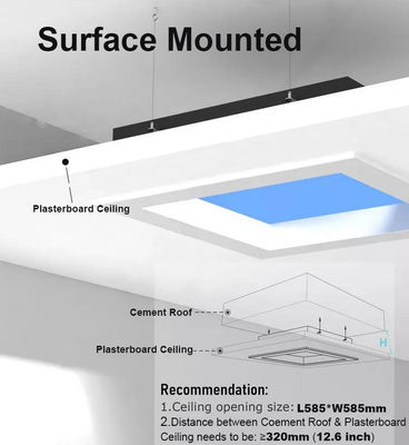 ซื้อ ไฟกลางคืนแบบแผงเรียบ 75W สำหรับการใช้งานที่หลากหลาย CCT 2100K-7500K การผลิตออนไลน์
