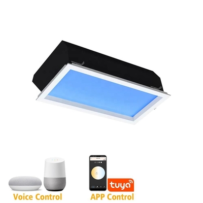 ซื้อ 40W สมาธิ ฟ้าเทียม ควบคุมประสบการณ์ฟ้าฟ้าในบ้านของคุณด้วยแอพและรีโมทคอนโทรลเลอร์ การผลิตออนไลน์