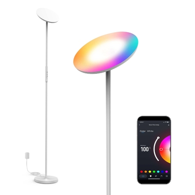 โคมไฟตั้งโต๊ะ RGB หลากสีสำหรับใช้งานจริง, 2000 Lumen DIY RGB โคมไฟมุม