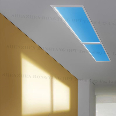 CCT Dimmable Fake LED Skylight ทนทาน 2500K-6500K มัลติฟังก์ชั่น