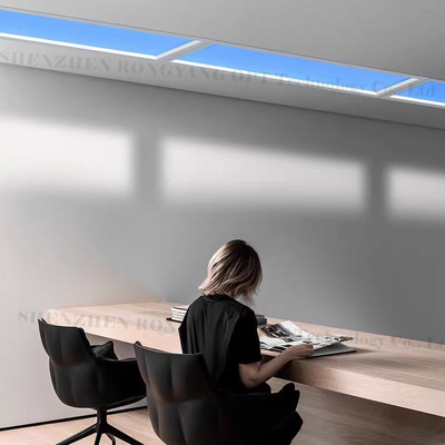 แนวตั้ง 110VAC LED Fake Skylight ทนทาน 4000lm Surface Mounted