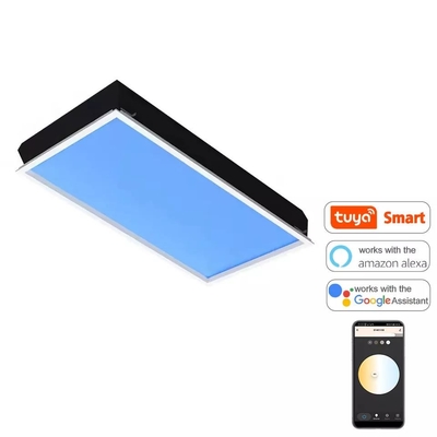 รีโมทคอนโทรล LED Skylight Panel 220V 60x120 แสงแดดประดิษฐ์ที่ทนทาน