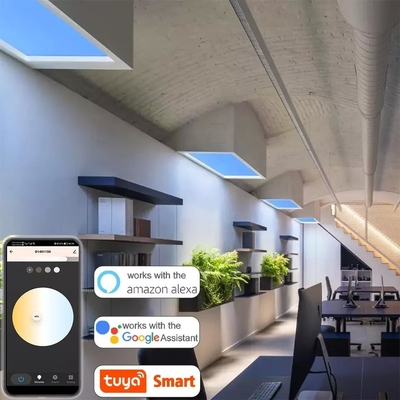 95RA 60HZ หน้าต่าง Daylight ปลอม, จอแบน LED Skylight ที่ใช้งานได้จริง