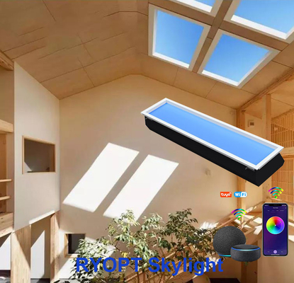 แผนไฟฟ้าชั้นฟ้าแบบเทียม Ultra Wide Led Panel กับอายุการใช้งาน 50000+ ชั่วโมง สําหรับการส่องแสงที่ยั่งยืน