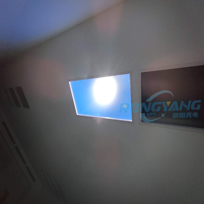 หรี่แสงได้ 600x1200 แผงรับแสงแดดประดิษฐ์ Tuya Control 90 Degree