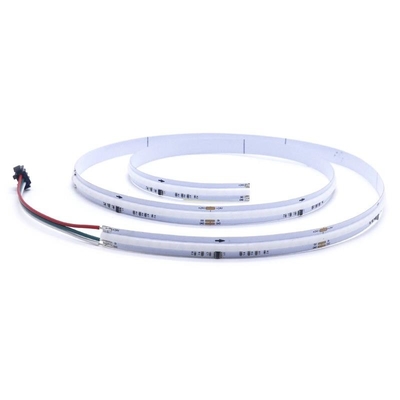 PCB Dimmable Digital 10mm RGB COB LED Strip พร้อมโปรไฟล์อลูมิเนียม
