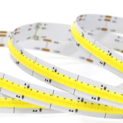 Dotless Outdoor COB ไฟ LED Strip ยืดหยุ่น IP65 2700-6500K 12V 24V