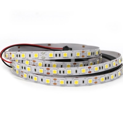 สีขาวธรรมชาติในร่ม 5050 RGB LED Strip 12V 24V WiFi Control