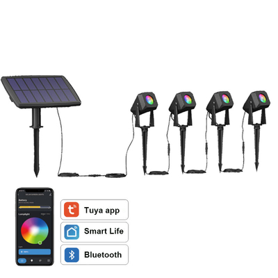 85RA RGB สปอตไลท์กลางแจ้งหลากสี รีโมทคอนโทรลแบบหลายฉาก