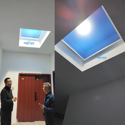 IP65 แผนแสงแดด LED สูงด้วยแสง 10000lm ความหลั่งแสงออก 180 องศา