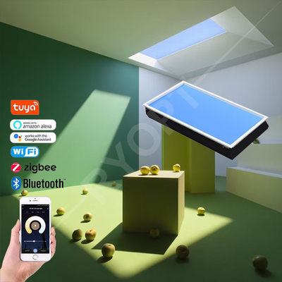 ระบบไฟฟ้าชั้นฟ้า LED DayBright สําหรับการส่องแสงภายในที่ดีที่สุด ทําให้แสงกลางวันมีสภาพสุขภาพและสว่างมากขึ้น
