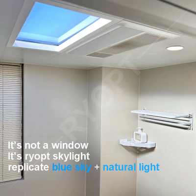 แผงไฟ LED เสมือนท้องฟ้าสีฟ้าประดิษฐ์ 110V Circadian Lighting Tuya Control