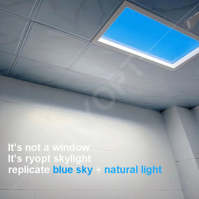 Ultra Thin Led จำลอง Skylight แสงกลางวันประดิษฐ์ 110V 150mm 2500K 6500K
