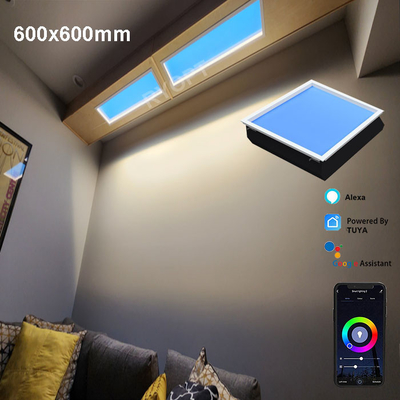 สมาธิ Dimmable 75W IP44 กันน้ํา LED ไฟฟ้าเท็จกับ RGBCCT ระยะสี