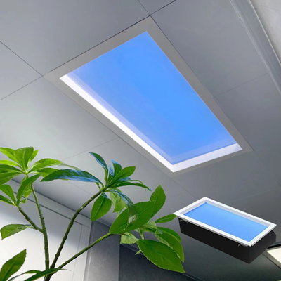 แผนไฟฟ้าชั้นฟ้า LED SunshineSim สําหรับการปรับปรุงแสงสว่าง เพิ่มอารมณ์ และจําลองแสงอาทิตย์ธรรมชาติภายในบ้าน