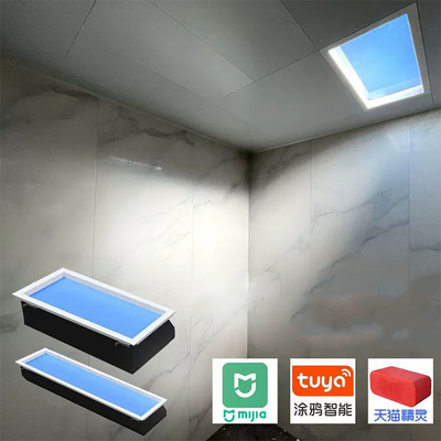 ด้านบนติด LED แสงฟ้าเทียม สําหรับบ้าน สํานักงาน