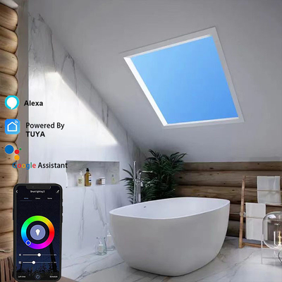 Rayleigh Scattering LED แผนไฟหน้าต่างปลอม 8000 ลูเมน