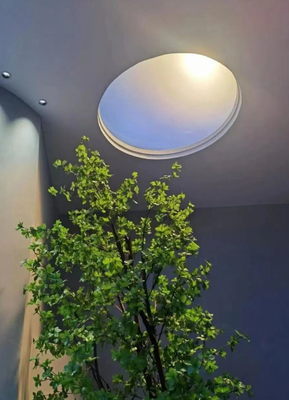 CRI 95 แผนไฟฟ้าเพดานแสงแดดแบบเทียม LED สําหรับตกแต่งบ้านสํานักงาน