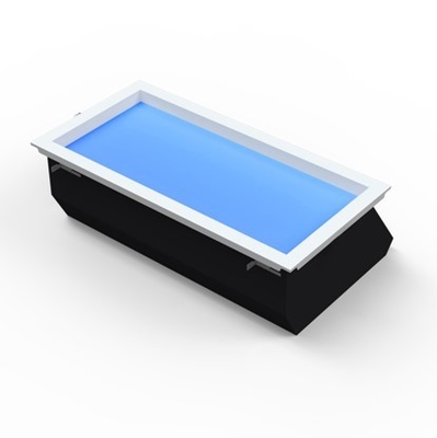 ไลท์กระจกเทียม LED ไฟฟ้ากระจกเทียม 50W ซิมูเลอเตอร์แสงอาทิตย์ที่จริงสําหรับการติดตั้งผนัง