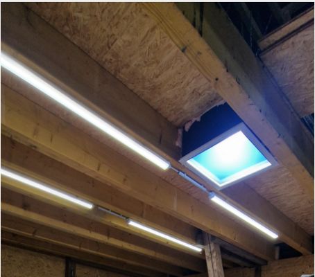 แผงไฟจำลองแสงอาทิตย์ 22 กก. 500 วัตต์ เทคโนโลยีไฟส่องสว่างขั้นสูง